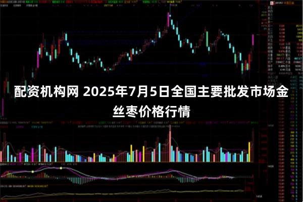 配资机构网 2025年7月5日全国主要批发市场金丝枣价格行情